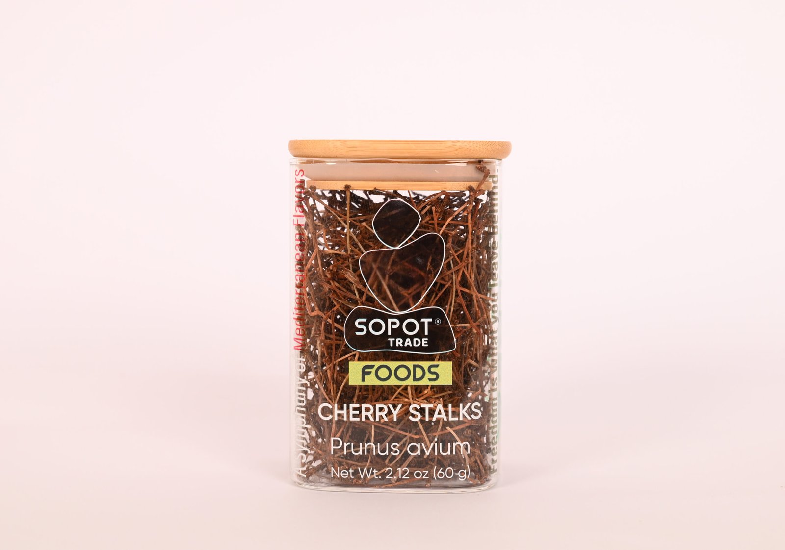 Cherry Stalks Herbal Tea (Prunus avium) – Loose Leaf for Water Balance, Kidney Support & Lightness