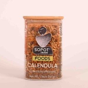 Calendula Herbal Tea (Calendula officinalis) – Loose Leaf for Skin Clarity, Hormonal Balance & Inner Calm