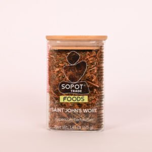 Saint John's Wort Herbal Tea (Hypericum perforatum) – Loose Leaf for Emotional Balance, Mood Support & Restful Sleep