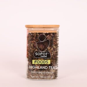 Highland Tea – Wild Albanian Herbal Infusion (Çaj Bjeshke) for Vitality, Immunity & Inner Clarity Loose Leaf – Salvia officinalis variant | Single-Origin | Northern Albanian Alps